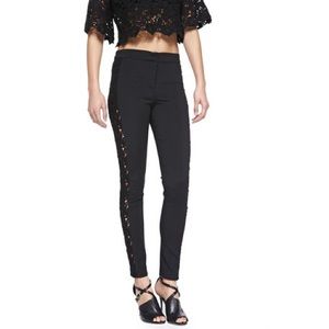 Alexis Zary Lace-Side Skinny Pants
